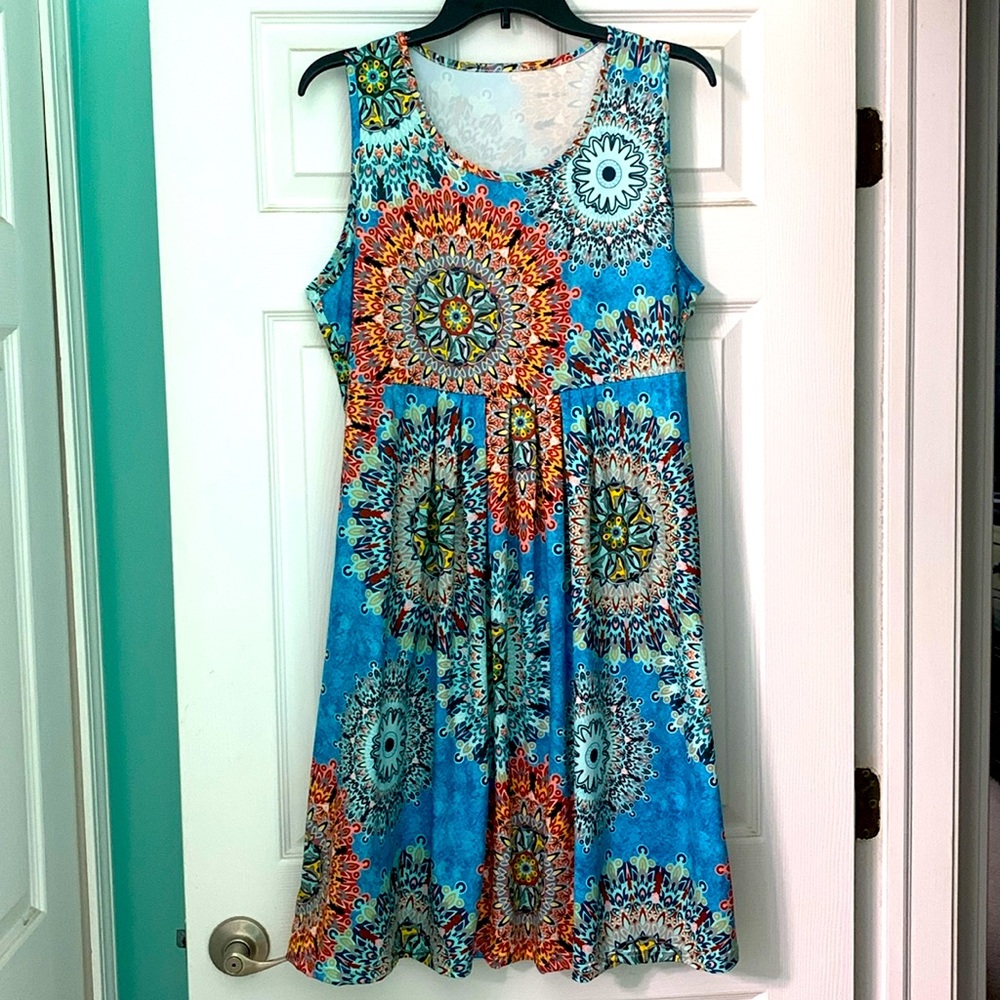 2XL sleeveless sundress. It has POCKETS!!